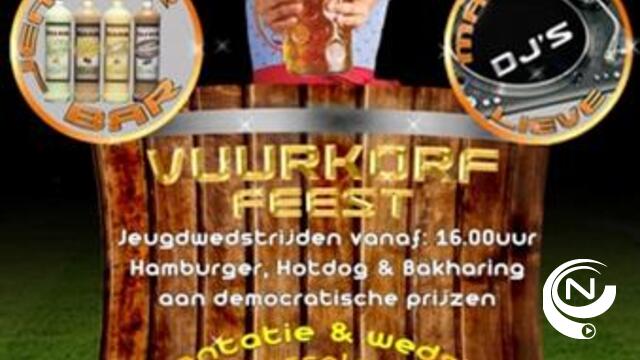 Vuurkorffeesten en eerste wedstrijd Red White Flames VC Herentals 