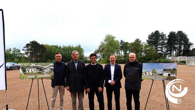Burgemeester Kasterlee legt eerste steen van nieuw bedrijvenpark Bayot