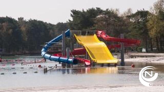 Zilvermeer in Mol neemt drie splinternieuwe waterglijbanen in gebruik 