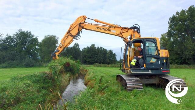 Provincie Antwerpen start met ruimen waterlopen