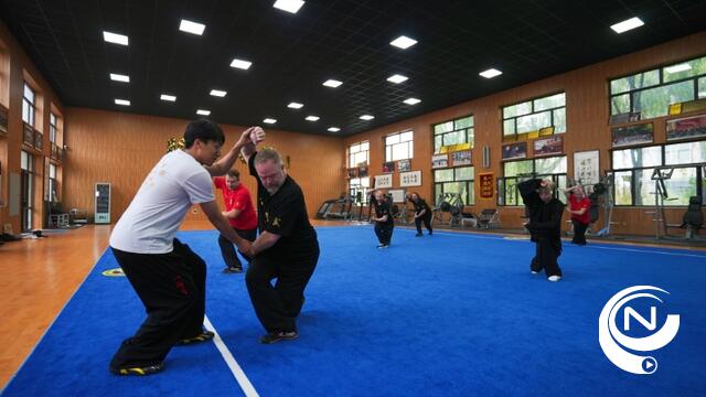 Kungfuschool Wechelse Tijger op trainingsstage in China