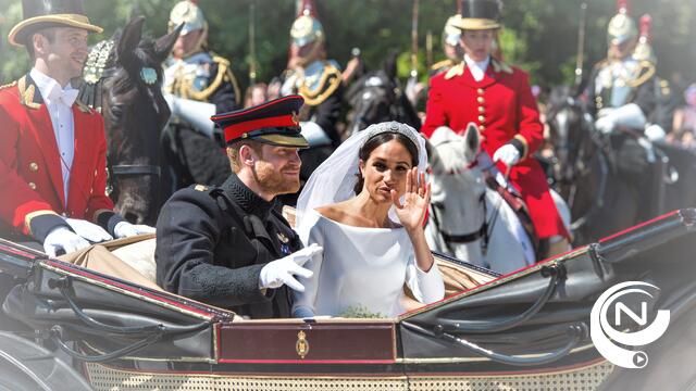  De jurk, het jawoord, de kus... huwelijk prins Harry en Meghan Markle - foto's en vid