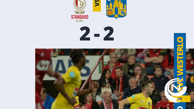 Weerbaar KVC Westerlo scoort in doldwaas slot nog 2 keer en snoept Standard kostbare punten af : 2-2
