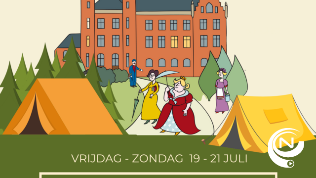 Kamperen in de schaduw van een kasteel :  uniek Zomerkamp in Westerlo