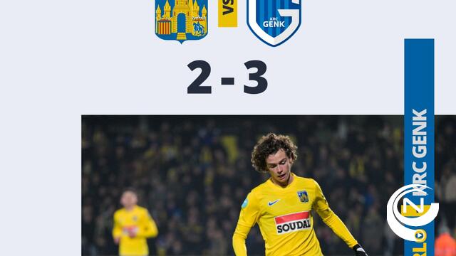 Racing Genk wint wervelende match met vijf goals in Westerlo, omhaal Munoz beslist partij : 2-3