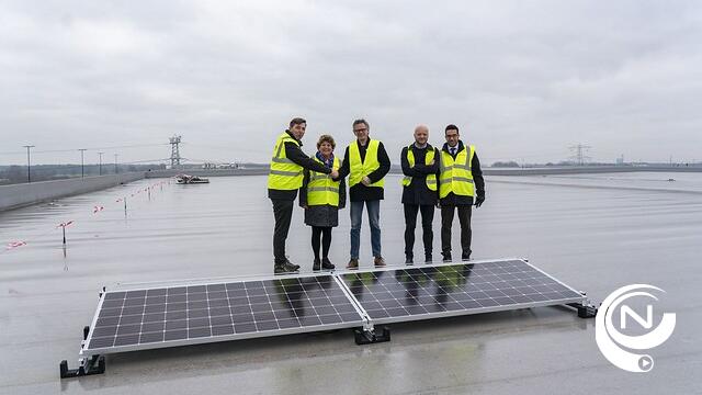 Heylen Warehouses en AG Real Estate bouwen 'het krachtigste zonnedak ter wereld'