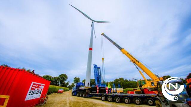 Windpark in Geel houdt open werf