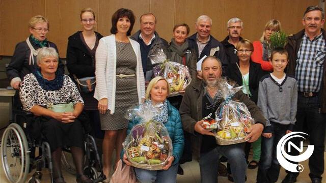 Winnaars wandel- en fietszoektocht gehuldigd in zaal 't Hof 