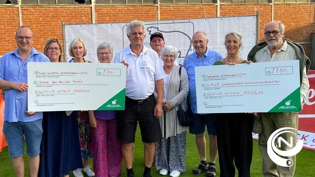 Geslaagde Witbos Golfclub Marathon voor 2 goede doelen : €5.500 