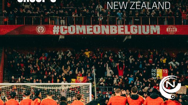 Iran, Egypte en Nieuw-Zeeland zijn WK-tegenstanders Rode Duivels, die in sportief gunstige groep G (met nachtwedstrijden) zitten