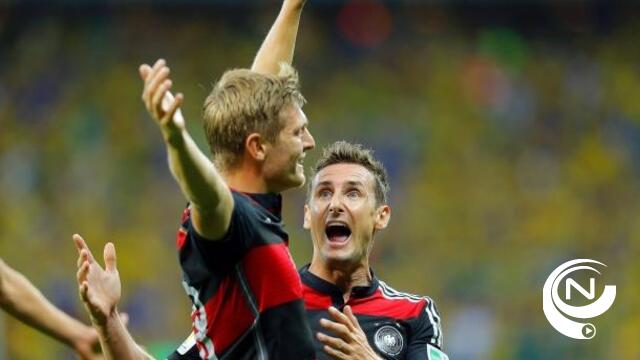 WK : Mannschaft verplettert zielloos Brazilië 1-7, nooit gezien
