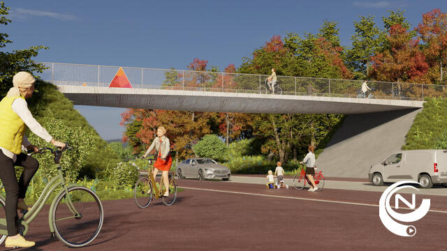 Nieuwe fietsverbinding tussen F106 en F103 in Herentals : ontbrekende schakel tussen Distelhof-Wolfstee