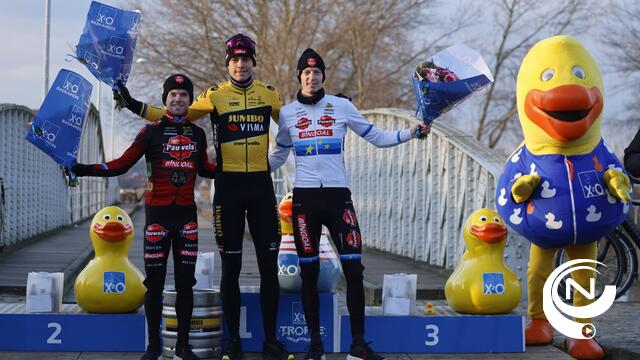 Wout van Aert toont met masterclass in Flandriencross dat hij klaar is voor het WK 