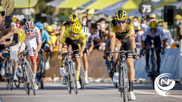  Wout van Aert 3e in bergetappe: "Misschien kan ik zo'n rit ook winnen, ja"