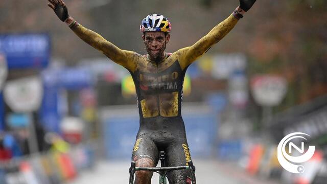Wout van Aert wint in z'n achtertuin