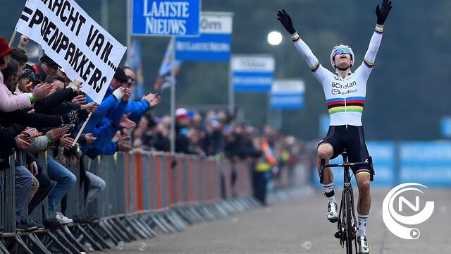 Van Aert wint na demonstratie Sluitingsprijs Oostmalle 