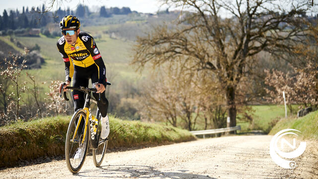 Wout van Aert klaar voor Strade Bianche : 'Verraderlijk als het zo droog blijft'