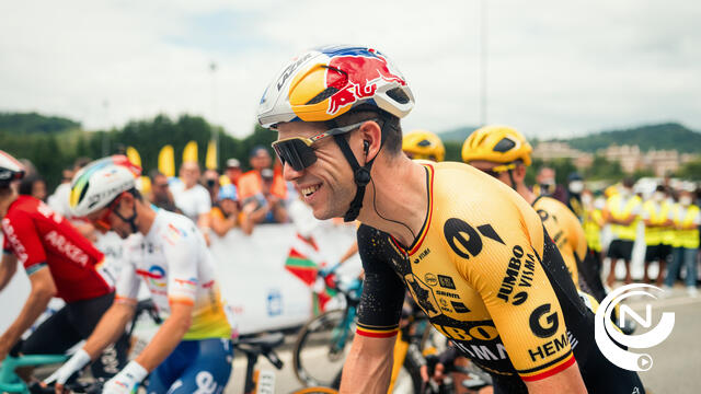 Wout van Aert verlaat de Tour om voor de tweede keer papa te worden: "Mijn plaats is thuis nu"  - vid