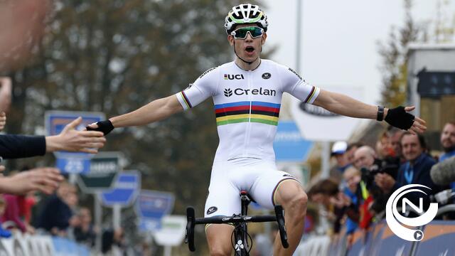 Wout van Aert keizer in vernieuwde Koppenbergcross