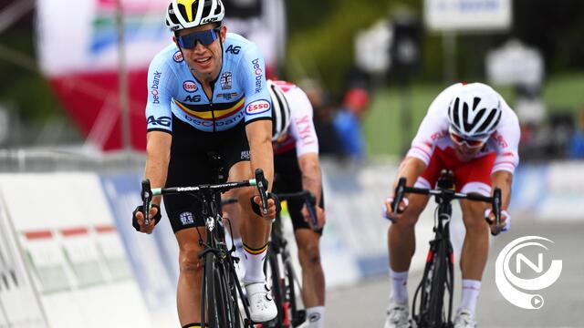IJzersterke Wout van Aert vindt in Alaphilippe zijn meester op WK Imola : zilver