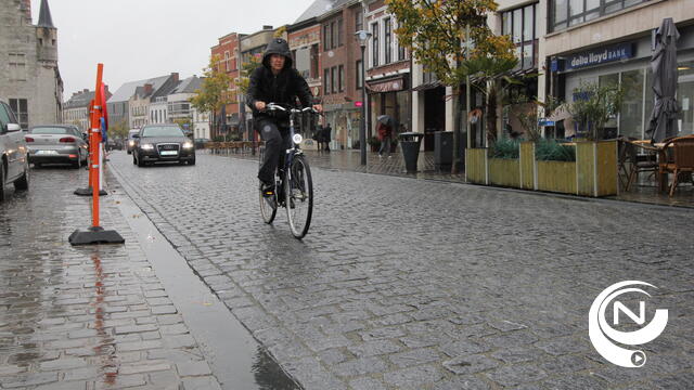 Kasseien in centrum Herentals eindelijk dan toch op de schop? - reactie burgemeester