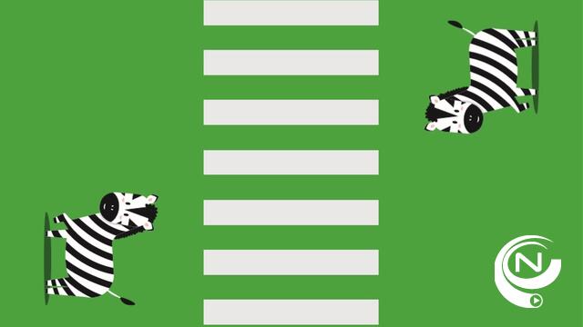 Opvallende ZEBRApaden voor veiligere schoolomgevingen