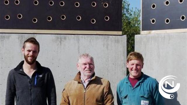 Tijdelijke thuis voor oeverzwaluwen langs Albertkanaal Grobbendonk