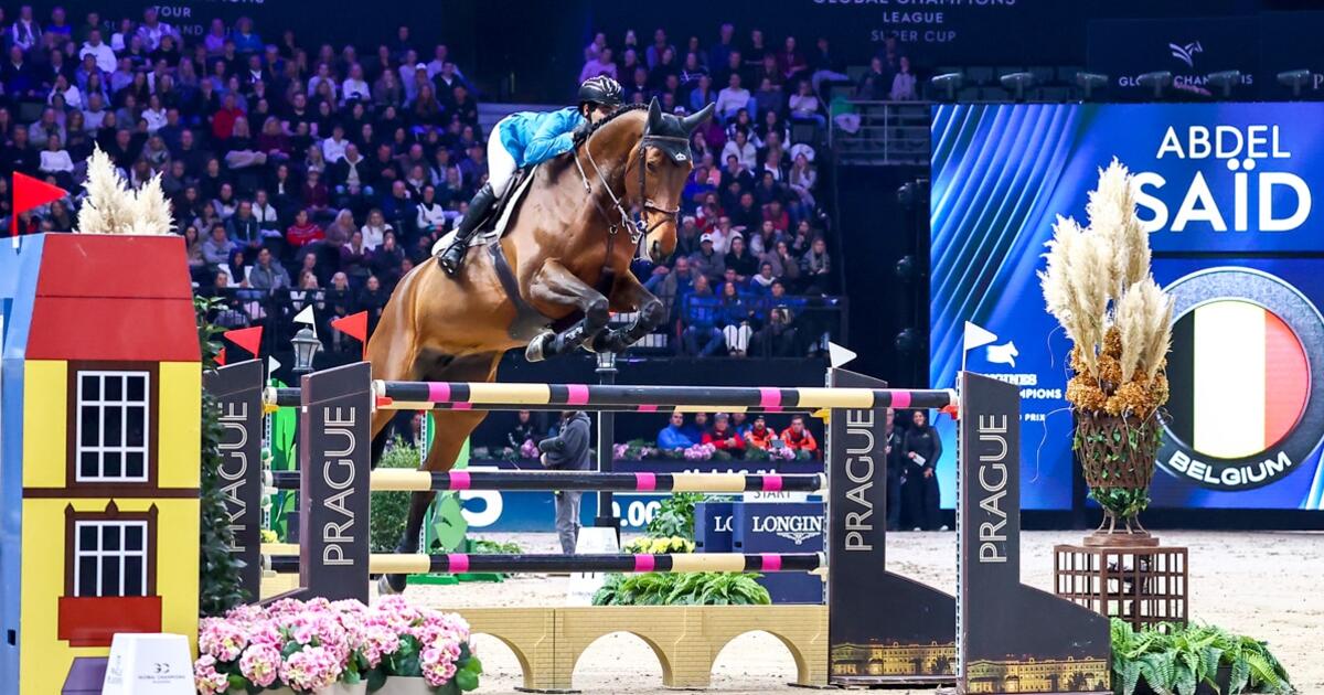 Abdel Saïd won the €300,892 lion's share of the rich purse aboard Bonne Amie. (LGCT photo) - met dank