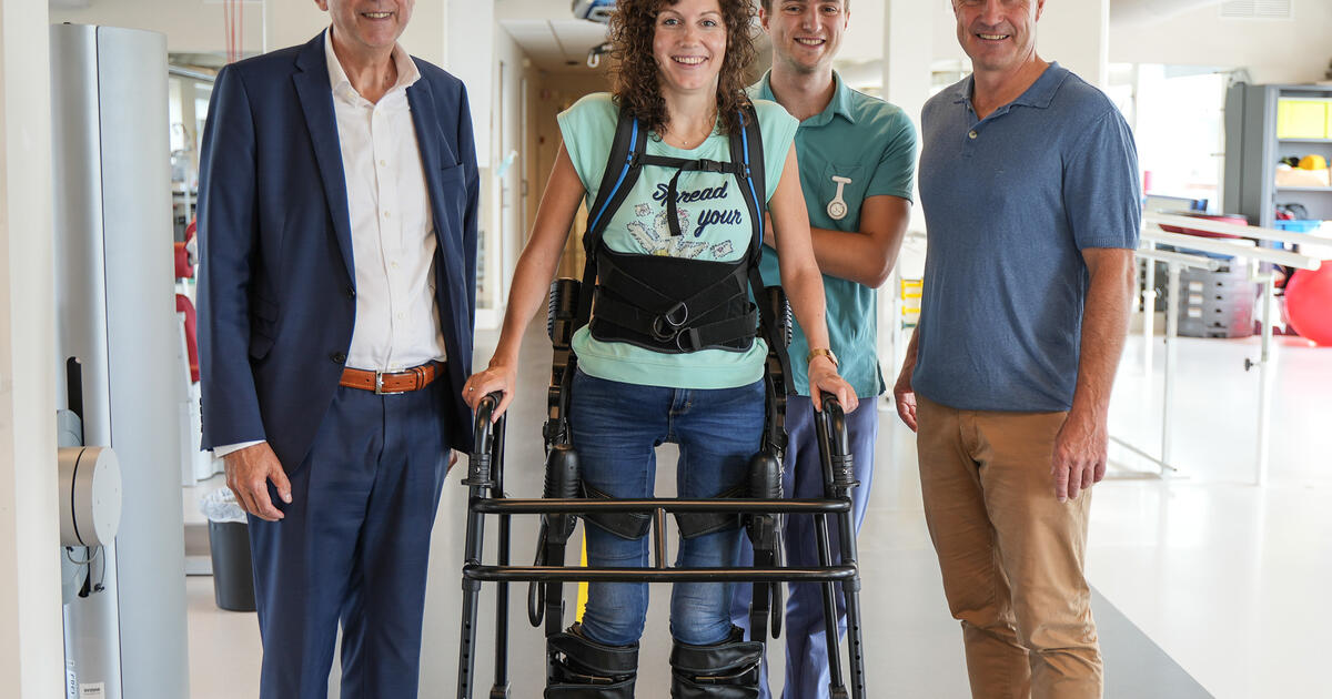 To Walk Again met sponsor Aurubis Olen Beerse
