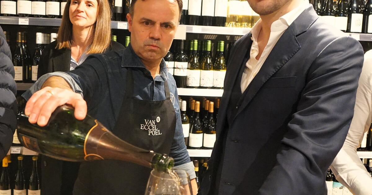 Champagne Krug degustatie bij Van Eccelpoel Herentals 