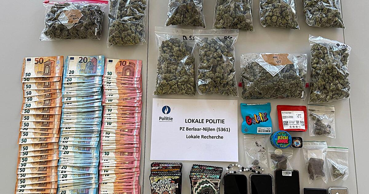 Drugsvangst PZ Berlaar-Nijlen