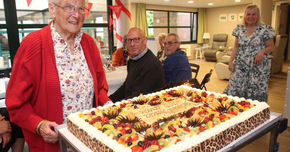 Maria 102 jaar in Bremdael WZC
