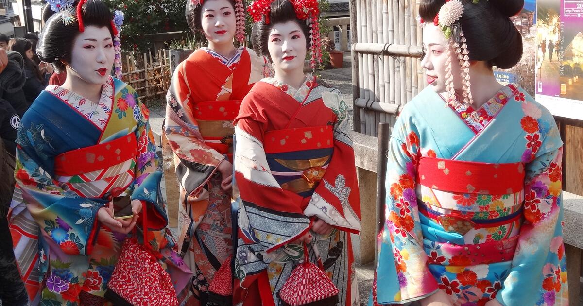 Kyoto Geisha's in Gio - foto NNieuws