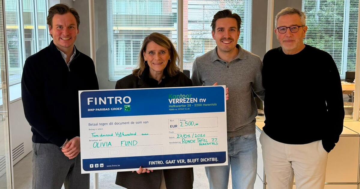Olivia Fund cheque 