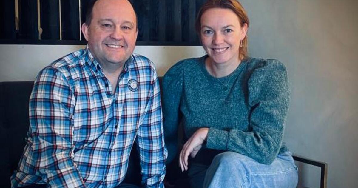 Life coach Sofie Vervloet (Westerlo) en regisseur Luck Verbeeck (Heist-op-den-Berg) Podvol Geluk) 