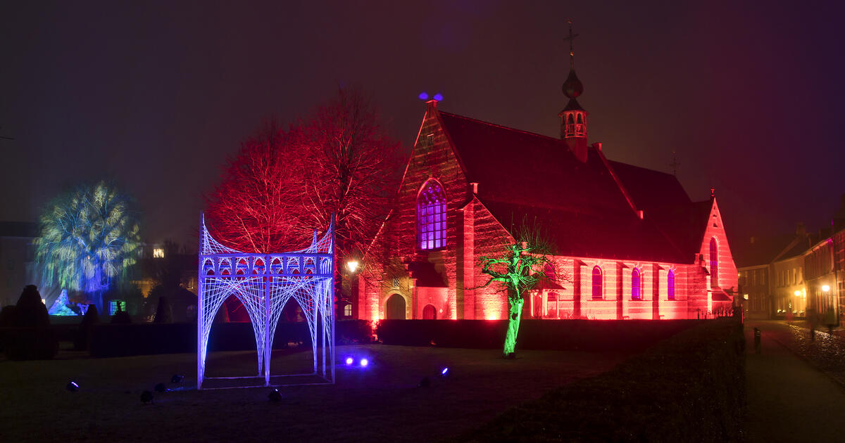 Lichtjeswandeling Herentals - foto Adrie de Kok 