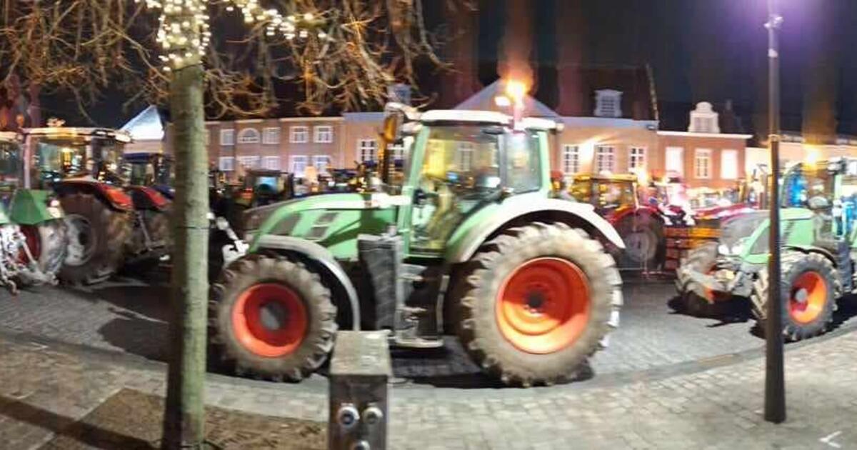 Boerenprotest Herentals Markt