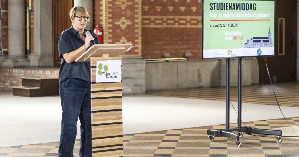 Studiedag ‘Dak- en thuisloosheid Kempen'