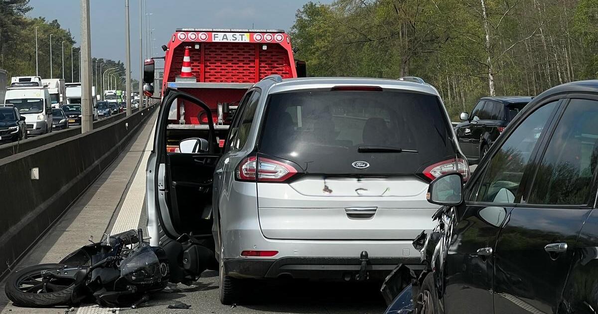 Ongeval E313 - foto NNieuws