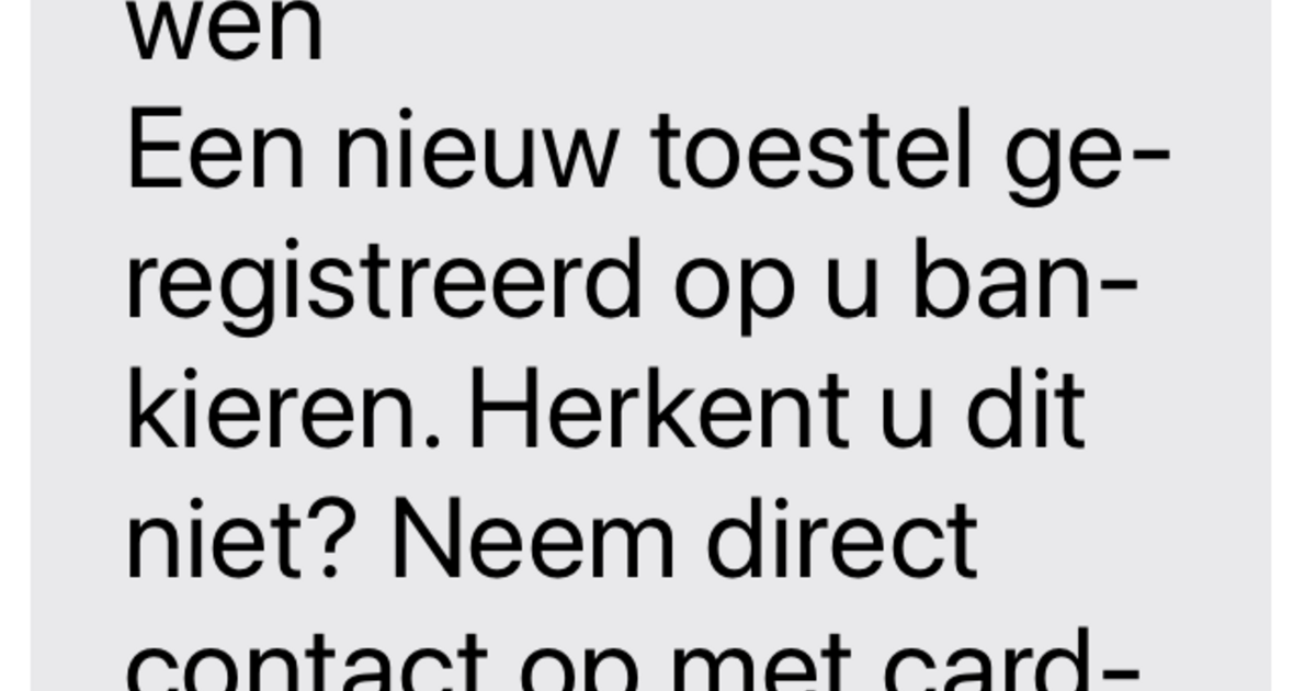 Febelfin - oplichting voorbeeld
