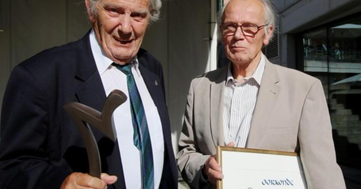  Gust Obbels (l.) en Frans Depeuter  - Nestorprijs 2016 
