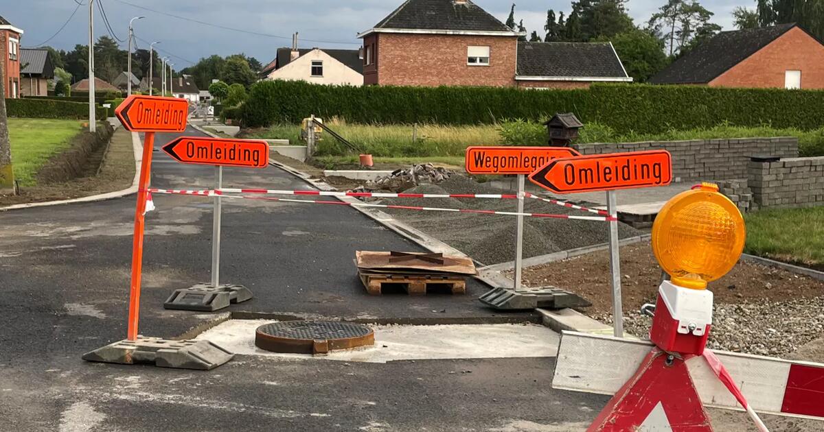 Putdeksel omleiding Heist - facebook