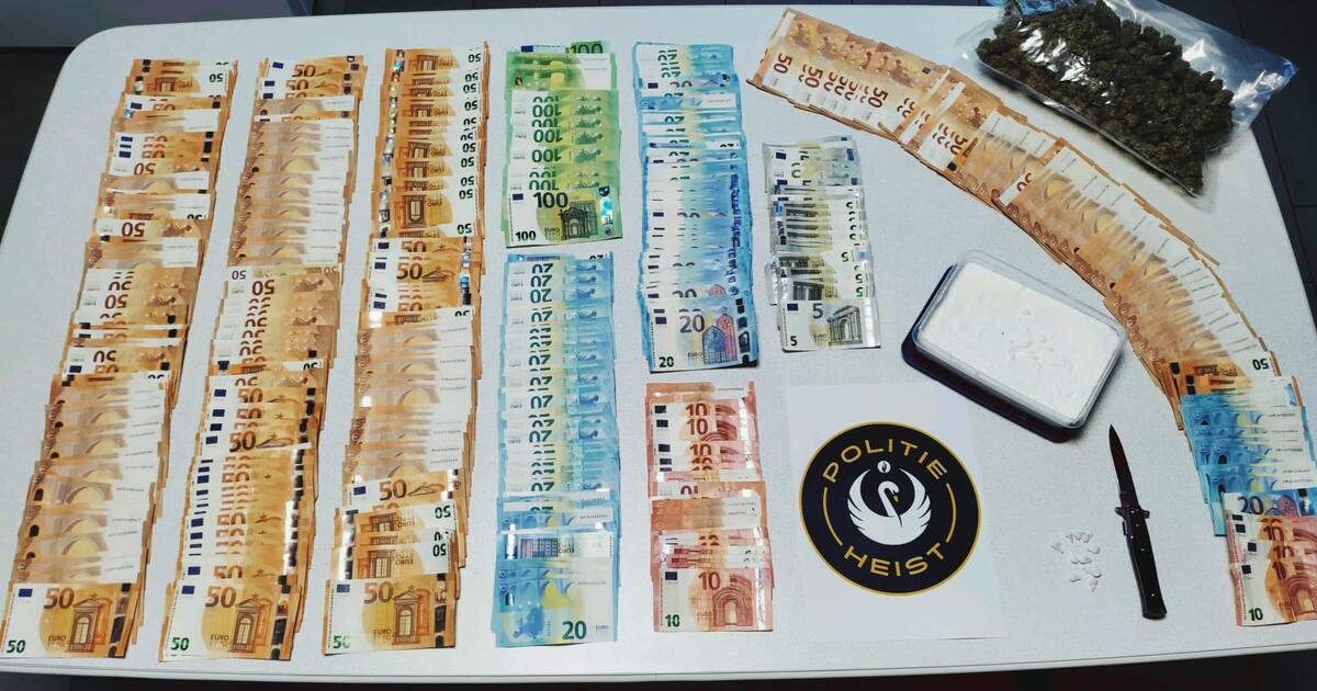 Heist drugsgeld - foto politie
