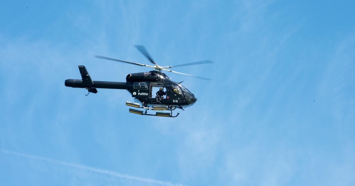 Heli - foto federale politie 
