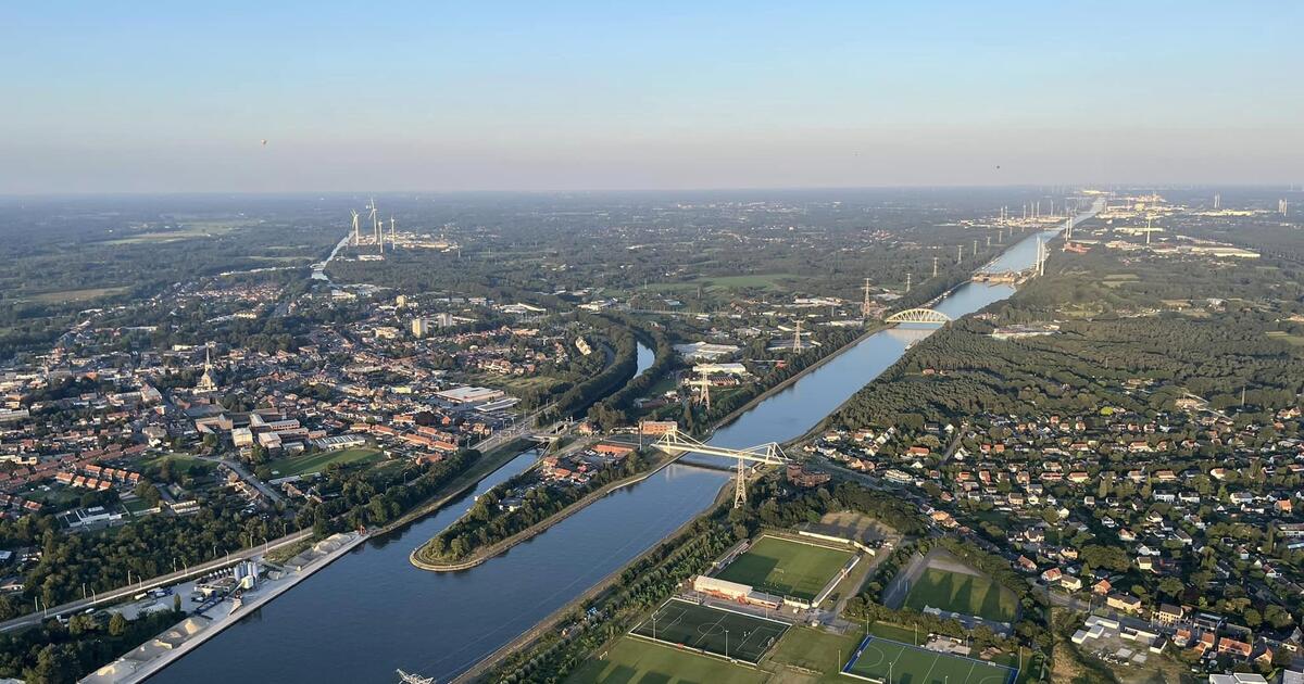 Eilandje Herentals luchtfoto rr