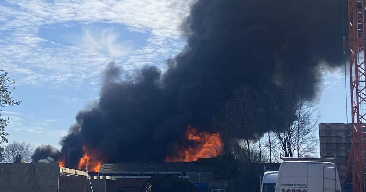 Nijlen brand