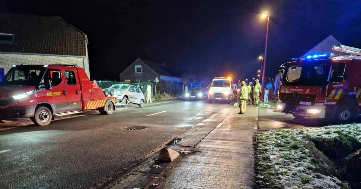 Ongeval Larumsweg Olen Foto J. Verwimp/NNieuws