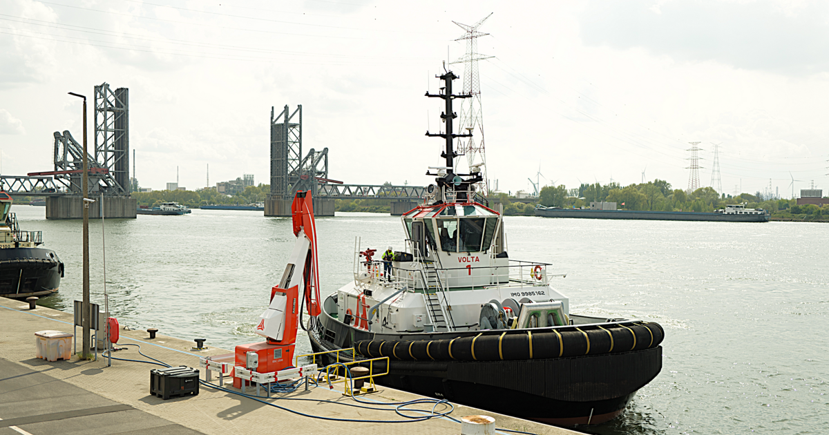 Volta 1 Port of Antwerp - foto