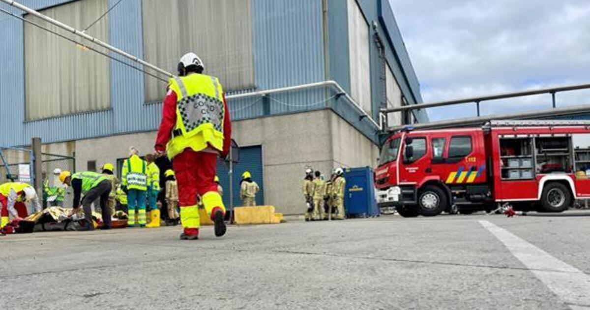 Rampenoefening Olen provincie 