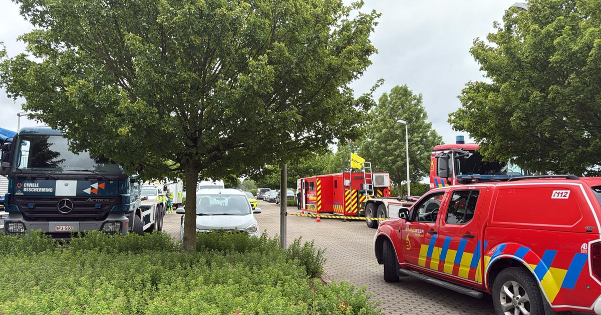 Rampoefening bij Fluvius Loenhout